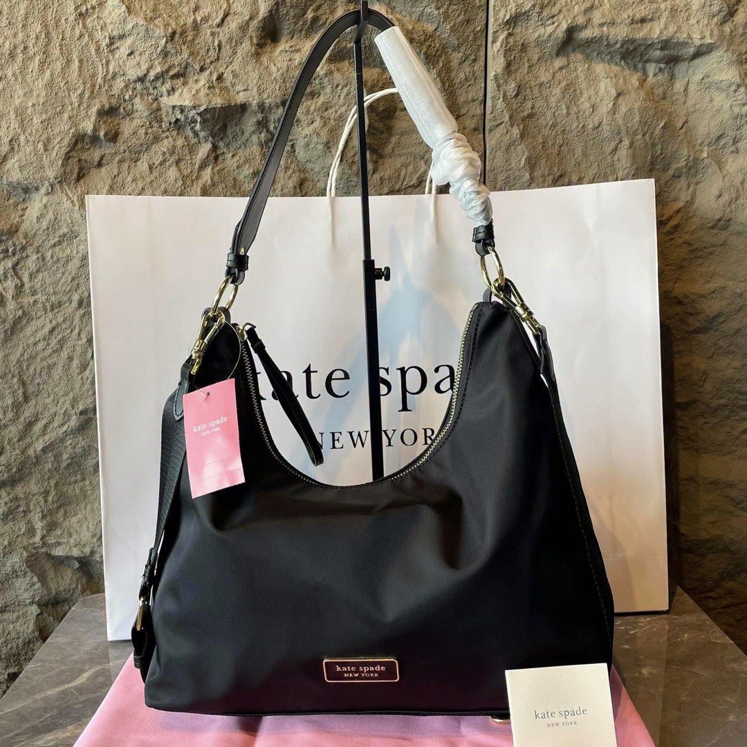 KS CARTER NYLON HOBO BAG (Category: Shoulder Bags) located in Bulacan. Submitted by mykakarizza (Listing ID 1466497311, Image 2). Description: ALL COLORS AVAIL NOW ✨✨ ₱1100 only KS CARTER NYLON HOBO BAG **shoulder bag/crossbody Length: 14.0"nHeight: 12.0" Width: 5.2" Add paperbag 100 📸 Actual pics! 🙋🏻‍♀️ ─── ✦ ─── ✦ ─── ✦ ─── ✦ ─── 🛍️ LOOKING FOR MORE RESELLERS 🛍️ ✨ Buy 3 pcs of ANY items — FREE SHIPPING NA!🚚 ✨ Buy 10 items → FREE SF + ₱50 