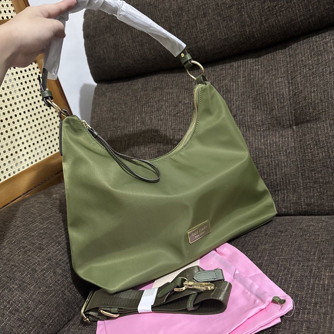 KS CARTER NYLON HOBO BAG (Category: Cross-body Bags) located in Bulacan. Submitted by mykakarizza (Listing ID 1466561880, Image 2). Description: ALL COLORS AVAIL NOW ✨✨ ₱1100 only KS CARTER NYLON HOBO BAG **shoulder bag/crossbody Length: 14.0"nHeight: 12.0" Width: 5.2" Add paperbag 100 📸 Actual pics! 🙋🏻‍♀️ ─── ✦ ─── ✦ ─── ✦ ─── ✦ ─── 🛍️ LOOKING FOR MORE RESELLERS 🛍️ ✨ Buy 3 pcs of ANY items — FREE SHIPPING NA!🚚 ✨ Buy 10 items → FREE SF + ₱5