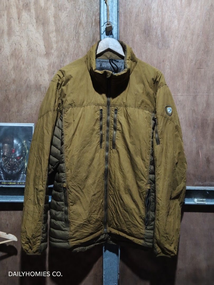 Kuhl Men's Wyldefire Jacket SIZE XL (Category: Coats, Jackets and Outerwear) located in Manila. Submitted by dailyhomiescollection (Listing ID 1466488831, Image 1). Description: Washable dust stain and not noticable back of neck 2 super small pinholes.