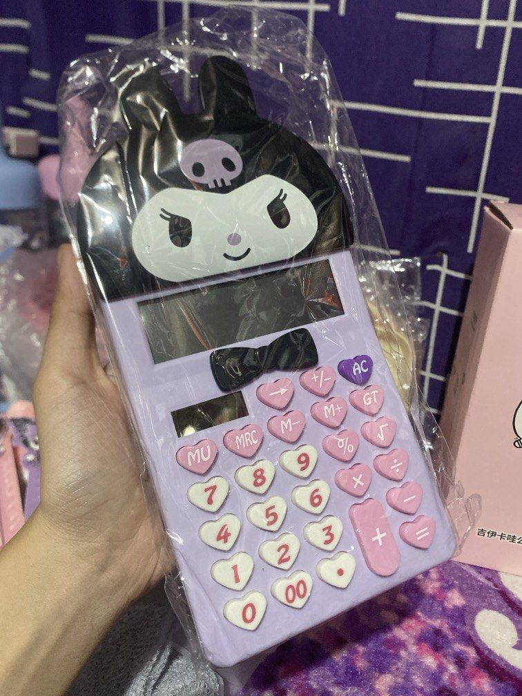 Kuromi Calculator (Category: Stationery & School Supplies) located in Bulacan. Submitted by cute.finds.ph (Listing ID 1466362951, Image 2). Description: .