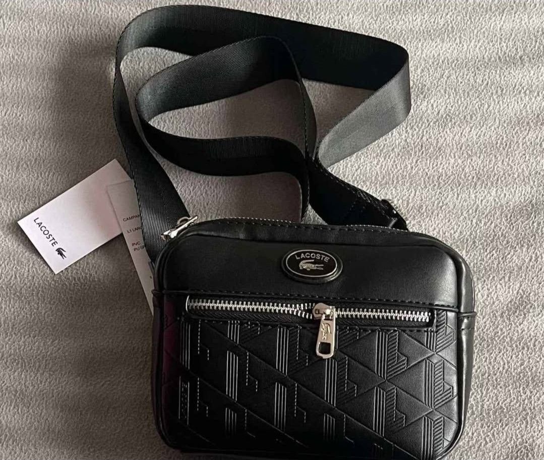 Lacoste Crossbody Bag (Category: Sling Bags) located in Pasay City. Submitted by lsdailyuse (Listing ID 1466472164, Image 1). Description: .