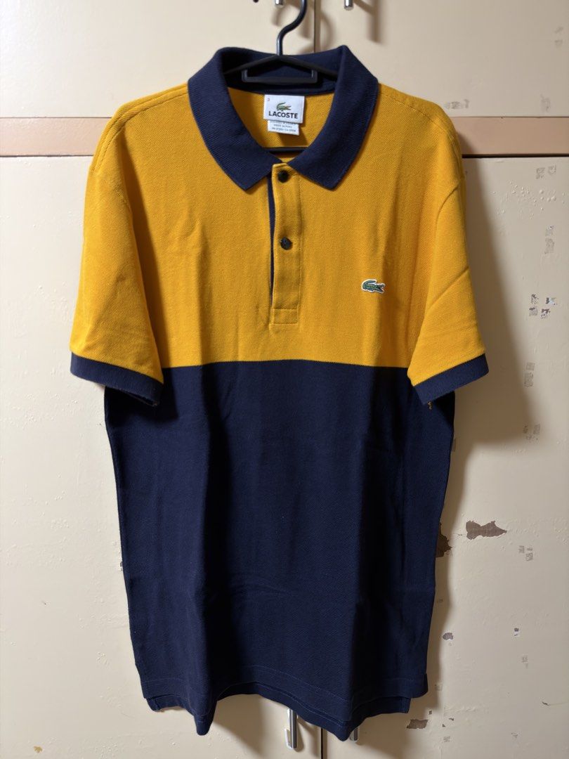 Lacoste Polo Shirt (Category: Tshirts & Polo Shirts ) located in Baguio. Submitted by ralfminrod (Listing ID 1466559244, Image 1). Description: Legit Size 3 fits Small Excellent to as new 10/10.