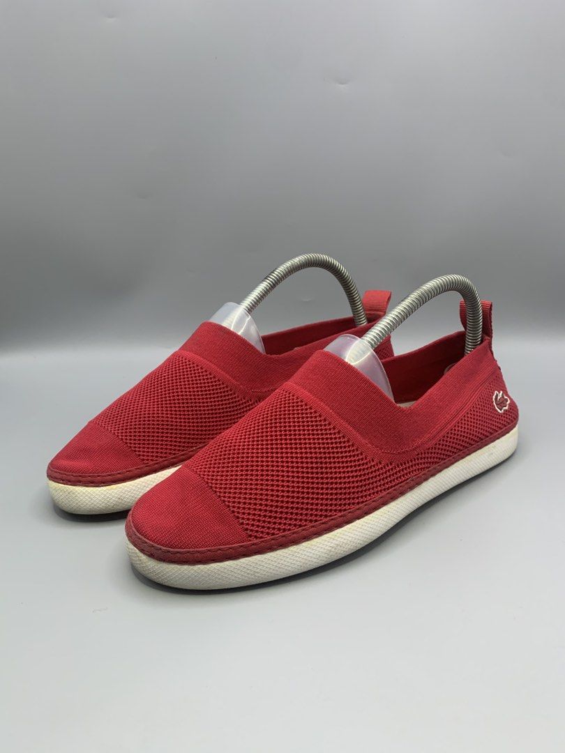 LACOSTE WOMENS SHOES (Category: Flats & Sandals) located in Bulacan. Submitted by ridersthrift_ph (Listing ID 1466497797, Image 1). Description: Authentic Size 7.5 US / EUR 39 No Major Flaw Check flicks for details No Box Only the toe itself Gcash Payment Bulacan 📍.