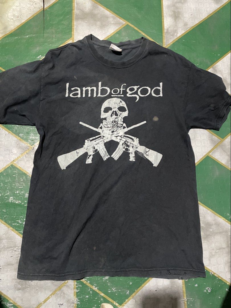 Lamb of god (Category: Tshirts & Polo Shirts ) located in Lucena. Submitted by riyizthriftz (Listing ID 1466415950, Image 1). Description: Lamb of god Vintage Lamb of god shirt Dated year 2006 or 2008 Adult size W21 L29 Vintage condition 9,999 or best offer.