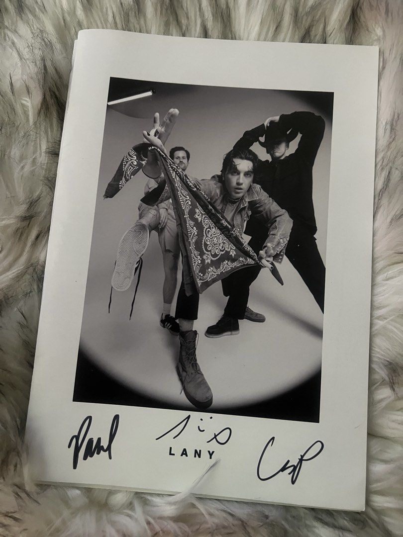 LANY Signed Booklet (Category: Magazines) located in Quezon City. Submitted by tugz_ph02 (Listing ID 1466338853, Image 1). Description: Last 2 copy onhand from Barnes & Noble NYC.