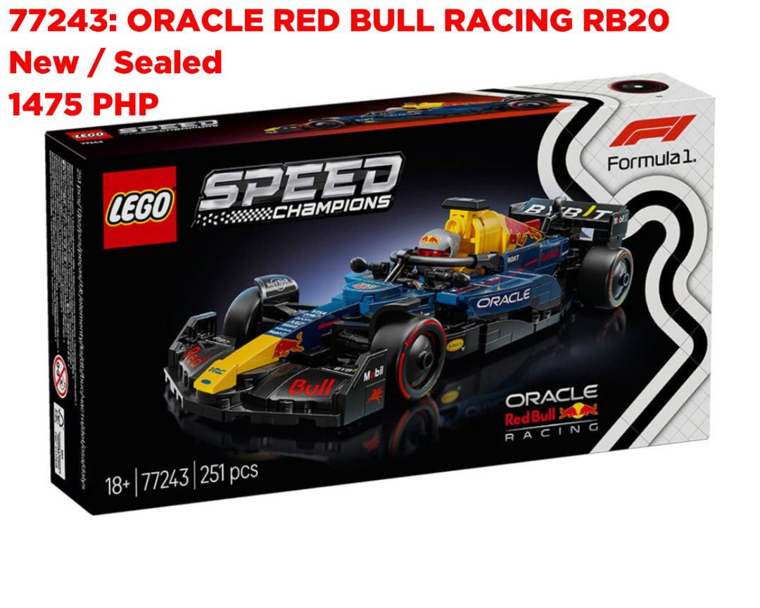 LEGO F1 SPEED CHAMPIONS (Category: Lego & Building Sets) located in Quezon City. Submitted by pupaj (Listing ID 1466488381, Image 3). Description: LOCATION: Batasan QC area SHIPPING: Via Grab / Lalamove / GoGo Xpress / LBC / ABest Express / J&T Buyer can suggest other shipping options upon negotiation Shipping fee c/o buyer MODE OF PAYMENT: Via BDO / GCash / Maya / Maribank / COD Item is cross-posted PM for inquiries.