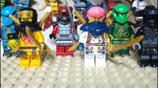 LEGO Ninjago Minifigures and Red Mech Bundle, Toys & Collectibles, Toys ...