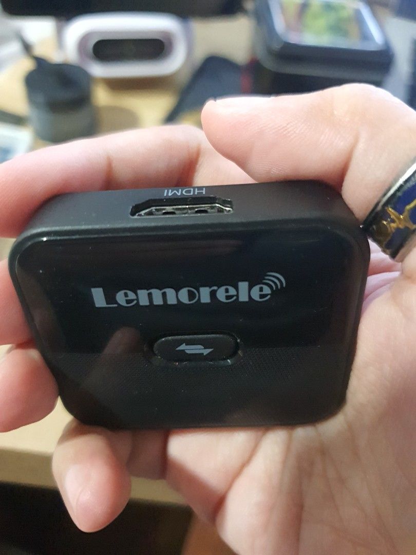 Lemorele 4K 60Hz HDMI Bidirectional Switch (Category: Cables & Adaptors) located in Manila. Submitted by chocs_21 (Listing ID 1466381776, Image 3). Description: - 4K @ 60Hz Ultra HD support for crisp and smooth video output - Bidirectional design: Connect 2 sources to 1 display, or 1 source to 2 displays - Compact plug-and-play setup with no external power adapter required - Features a physical switching button and clear LED indicator lights - Co