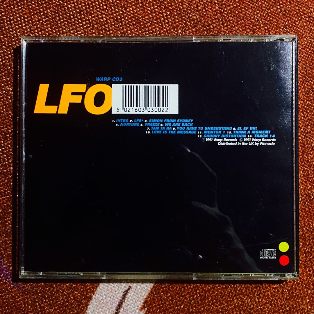 LFO - Frequencies CD Album (Category: CDs & DVDs) located in Taguig. Submitted by znarfscriber (Listing ID 1466538136, Image 2). Description: LFO (Mark Bell) Frequencies CD Album Made In The UK Warp Records 1991 Cover: EX Media: NM RFS: Decluttering/Need Funds.