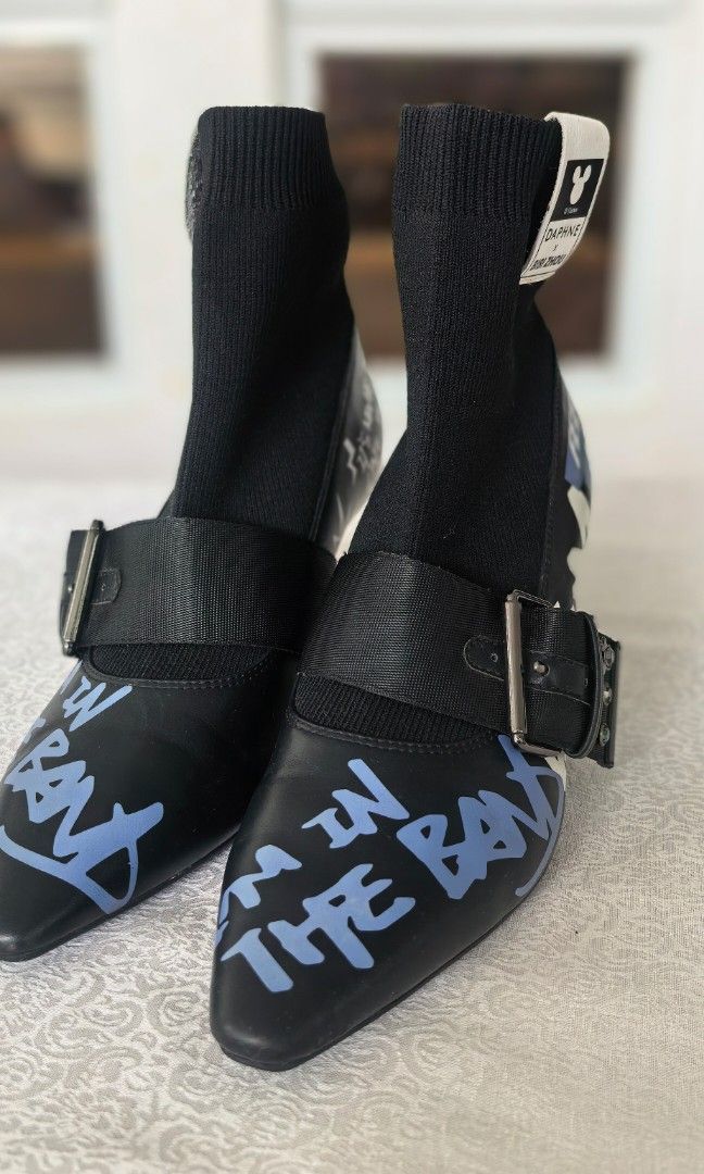 Like new Rockstar heel boots (Category: Boots) located in Tuguegarao City. Submitted by zenphoenix-7ad615 (Listing ID 1466364007, Image 1). Description: Fits size 37 Pretty Rockstar style heels.