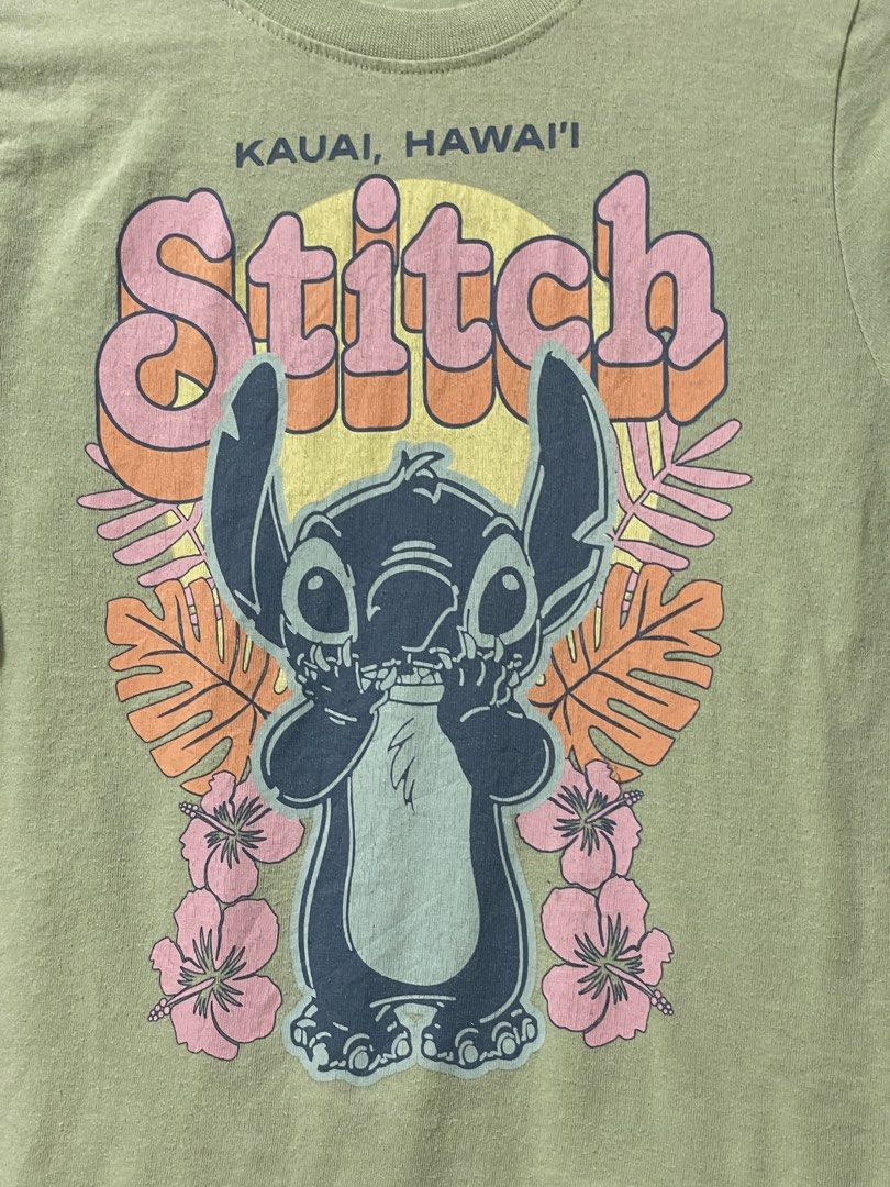 Lilo & Stitch Babytee (Category: Others Tops) located in Tuguegarao City. Submitted by ziggerryy (Listing ID 1466520252, Image 2). Description: No flaws. No holes. Med on tag but fits XS-S.