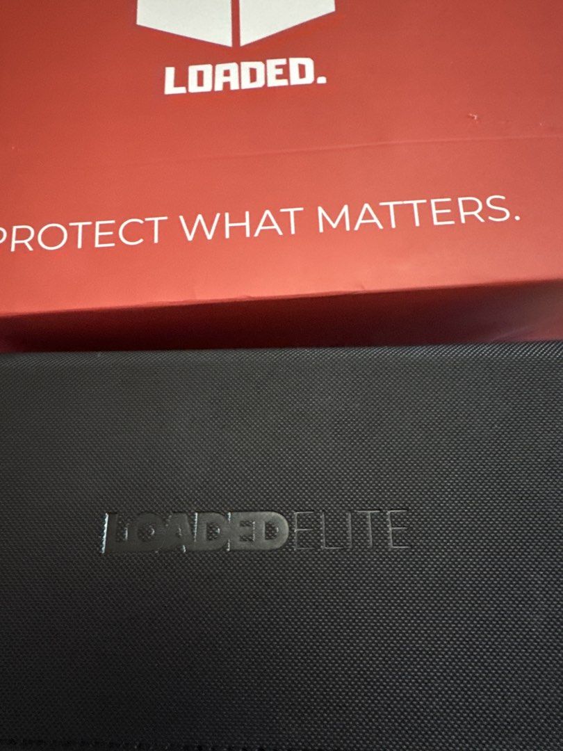 Loaded Premium Slab Case (35 slabs can fit) (Category: Card Boxes & Cases) located in Quezon City. Submitted by nicolekmn (Listing ID 1466415670, Image 1). Description: ₱50 sf only within metro mnl Rfs: never used, changed mind - Interior: Premium red microfiber suede lining - Closure: Strong magnetic flap to keep cards secure - Inclusions: Original paperbag and silica gel packet.