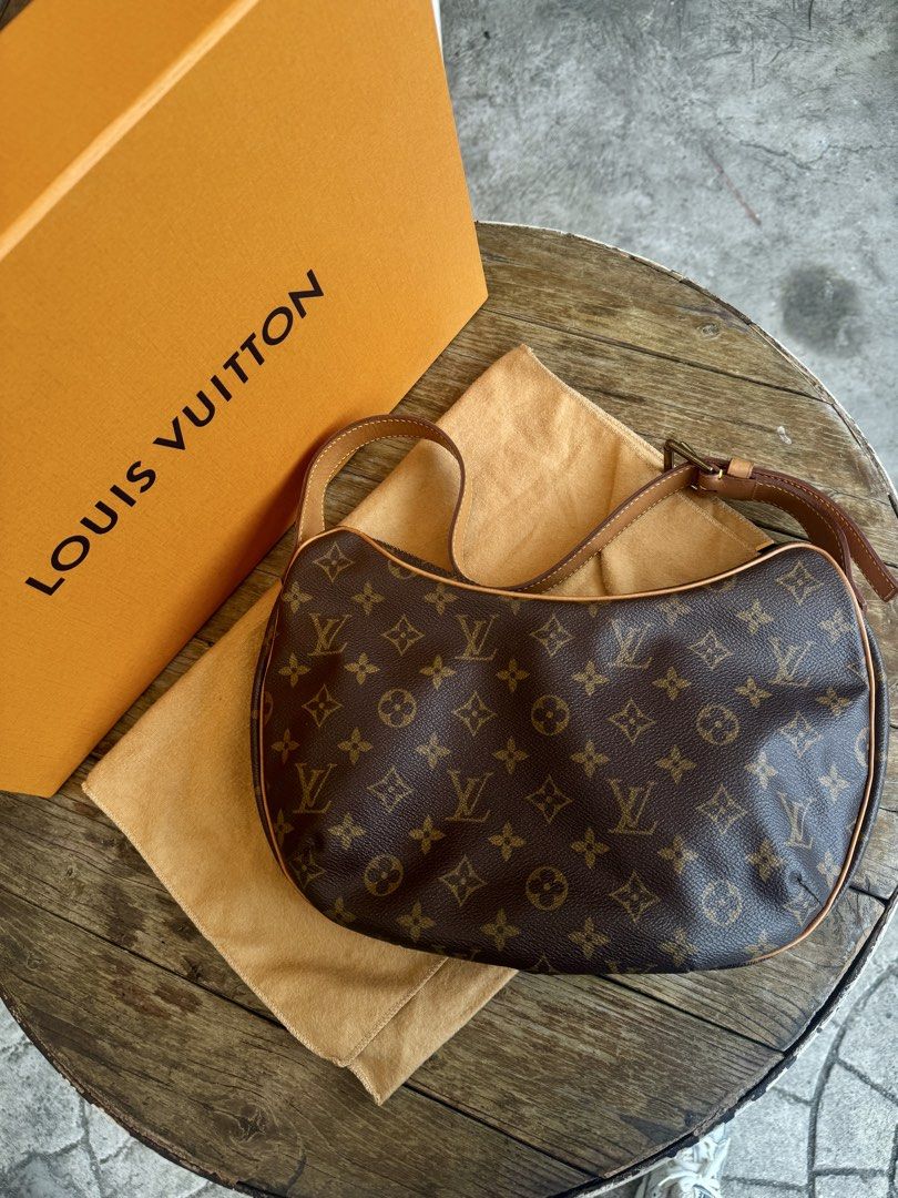 Louis Vuitton Croissant Bag MM size (Category: Luxury Bags & Wallets) located in Makati City. Submitted by closetreset_ (Listing ID 1466531261, Image 2). Description: Vintage LV Croissant MM size with Box and Dustbag Authentic Excellent Condition Sure buyers, DM for more photos.