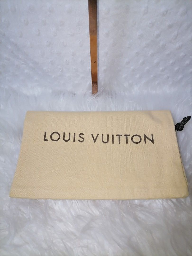 Louis Vuitton Dustbag (Category: Luxury Accessories) located in Butuan. Submitted by az-branded.items (Listing ID 1466445151, Image 2). Description: Size : W 9" x L 15" Washed - ready to use Authentic with tag Selected ukay.