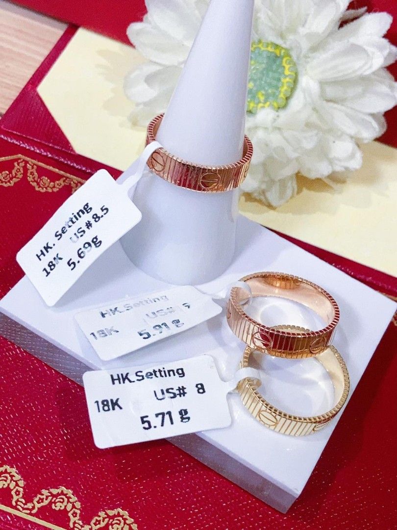love ring 18k gold hk setting (Category: Earrings) located in Manila. Submitted by primejewelry (Listing ID 1466448425, Image 1). Description: .