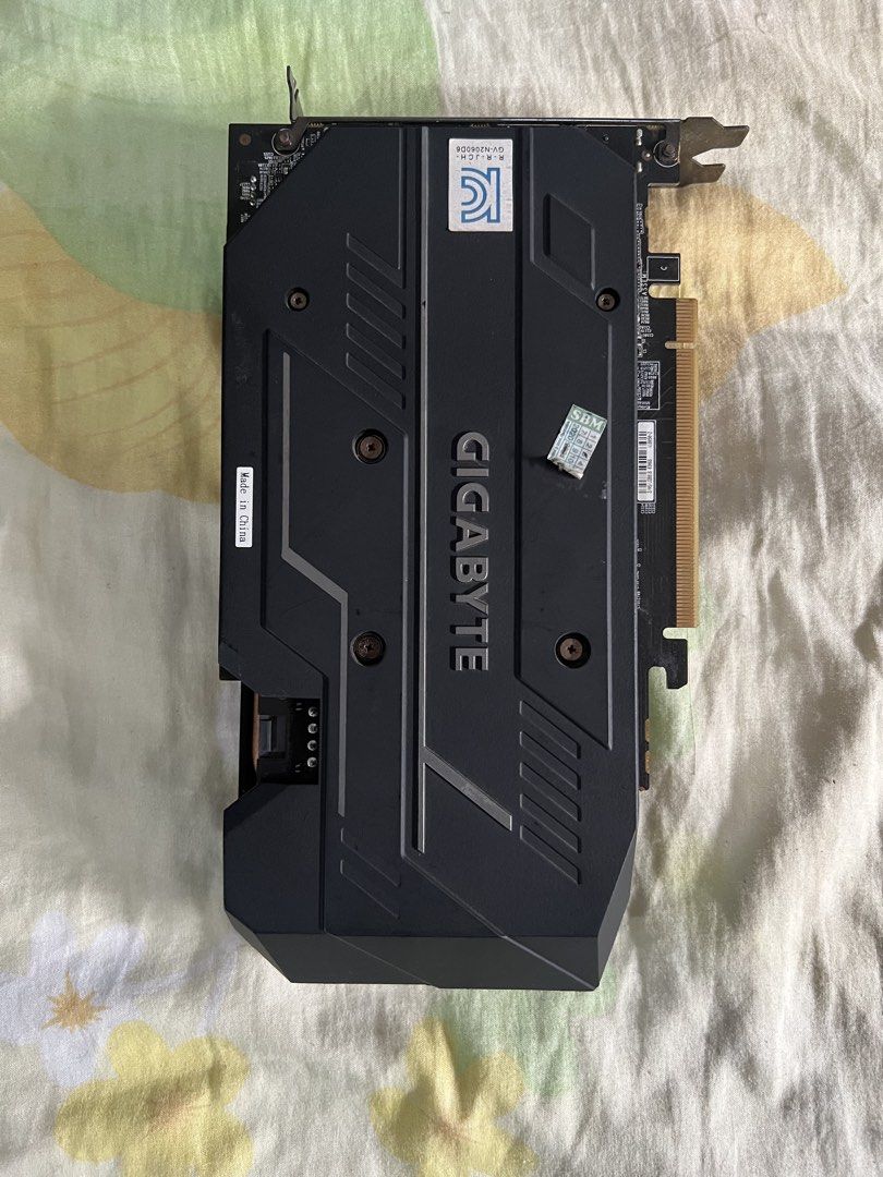 LS: Gigabyte GeForce RTX 2060 Graphics Card (Category: Computer Parts) located in Manila. Submitted by pvboni11 (Listing ID 1466457349, Image 1). Description: LOOKING TO SWAP FOR A 3070 or higher GPU. Willing to add cash. SPECS: - Model: Gigabyte GeForce RTX 2060 6GB - Cooling: Dual fans with copper heat pipes - Build: Includes sturdy backplate - Ports: Standard DisplayPort and HDMI video outputs - Power: Requires a single 8-pin power connector -