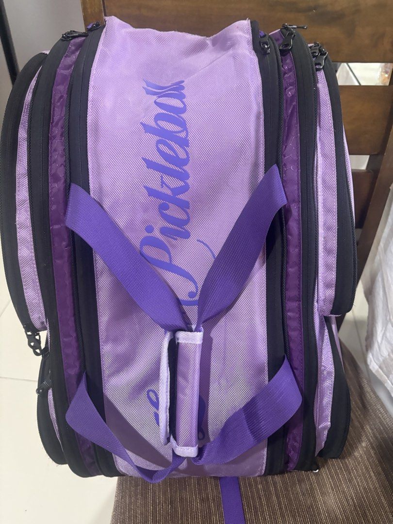 Luzz Pickleball bag (Category: Racket and Ball Sports) located in Las Pinas. Submitted by lynneo_37 (Listing ID 1466432991, Image 2). Description: Very small (dot) stain Used for 4 months With discount if bundled with my Luzz Inferno Pro 4 paddle worth 8k.