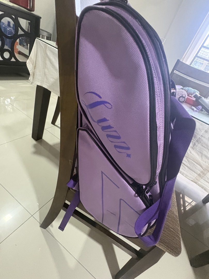 Luzz Pickleball bag (Category: Racket and Ball Sports) located in Las Pinas. Submitted by lynneo_37 (Listing ID 1466432991, Image 3). Description: Very small (dot) stain Used for 4 months With discount if bundled with my Luzz Inferno Pro 4 paddle worth 8k.