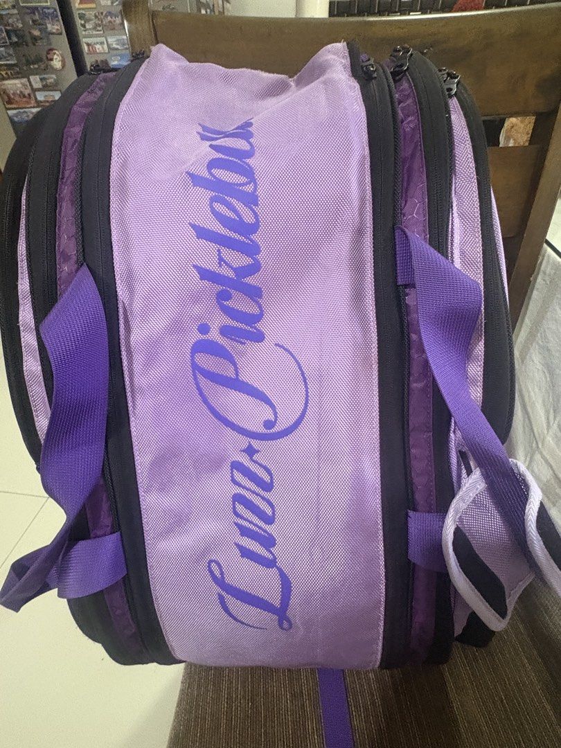 Luzz Pickleball bag (Category: Racket and Ball Sports) located in Las Pinas. Submitted by lynneo_37 (Listing ID 1466432991, Image 1). Description: Very small (dot) stain Used for 4 months With discount if bundled with my Luzz Inferno Pro 4 paddle worth 8k.
