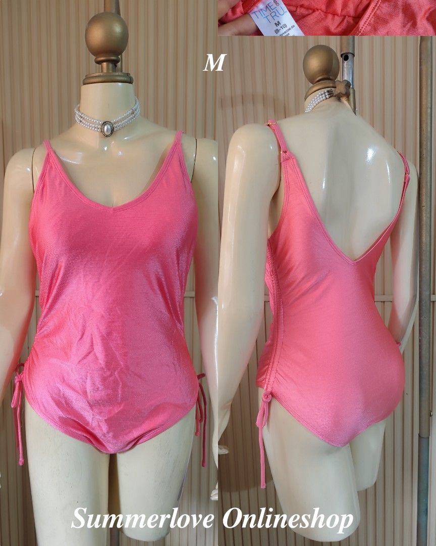 (M) Time & Tru One Piece Swimsuit (Category: Bikinis & Swimsuits) located in Paranaque City. Submitted by tanz2014 (Listing ID 1466348030, Image 2). Description: 🌻Like New🌻 🌼Brand: TIME & TRU ➡️Padded 🌸Size: Medium 💸Mine: P350 🔺All Items are PRELOVED in good condition. 🔺Please do manage your expectations. 🔺WASH before USE‼️ 🔺BUY at your own RISK‼️ ❌NO RETURN, NO EXCHANGE POLICY❌ 🚫BOGUS BUYER/JOY RESERVER will be posted in every groups..