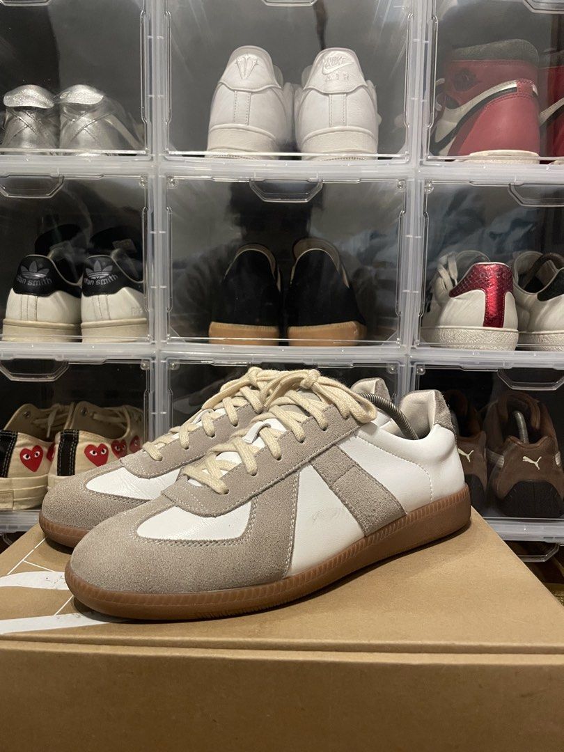 Maden GATS (German Army Trainers) (Category: Sneakers) located in Paranaque City. Submitted by arandiazion (Listing ID 1466445736, Image 3). Description: Maden GATS Size 44EU (Best fit to 10-10.5US) Condition: 9/10 Great alternative for Margiela GATS Location: Better Living Parañaque .