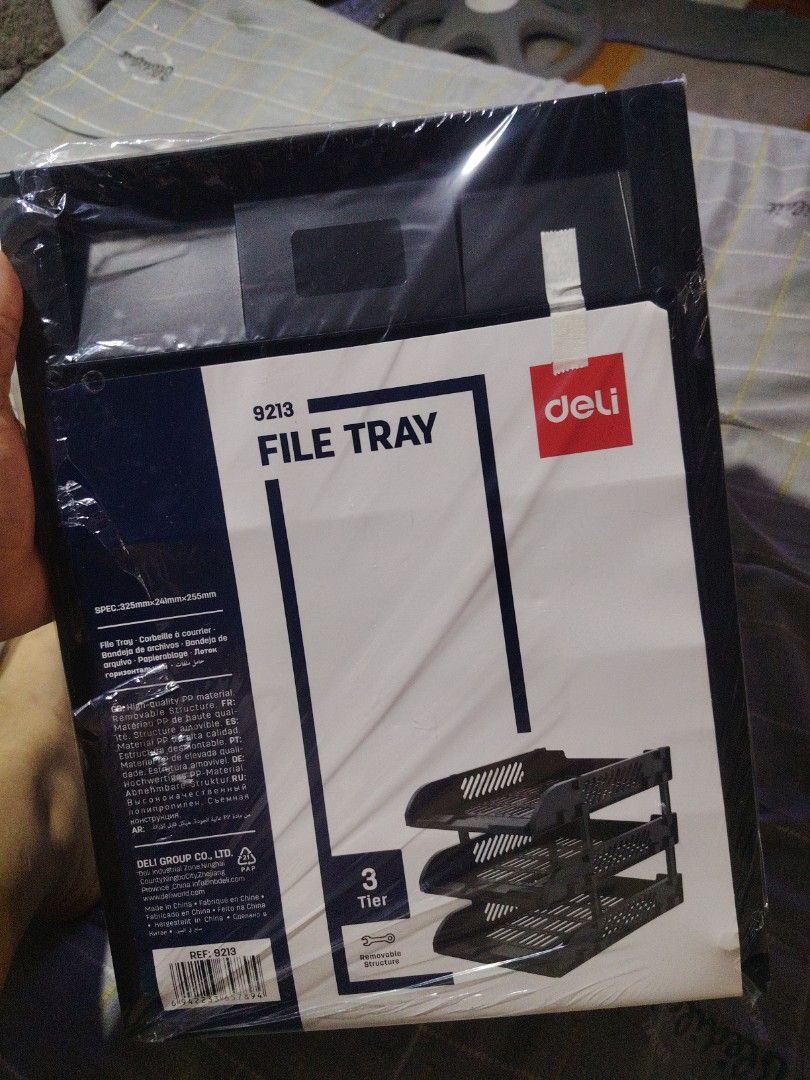 Magazine holder and file tray (Category: Printers, Scanners & Copiers) located in Manila. Submitted by lovesagadgets (Listing ID 1466386862, Image 2). Description: Take all 500 Magazine holder File tray.