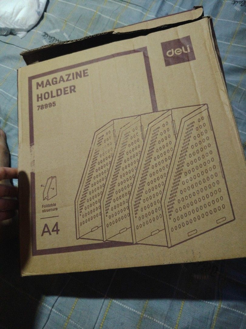 Magazine holder and file tray (Category: Printers, Scanners & Copiers) located in Manila. Submitted by lovesagadgets (Listing ID 1466386862, Image 3). Description: Take all 500 Magazine holder File tray.