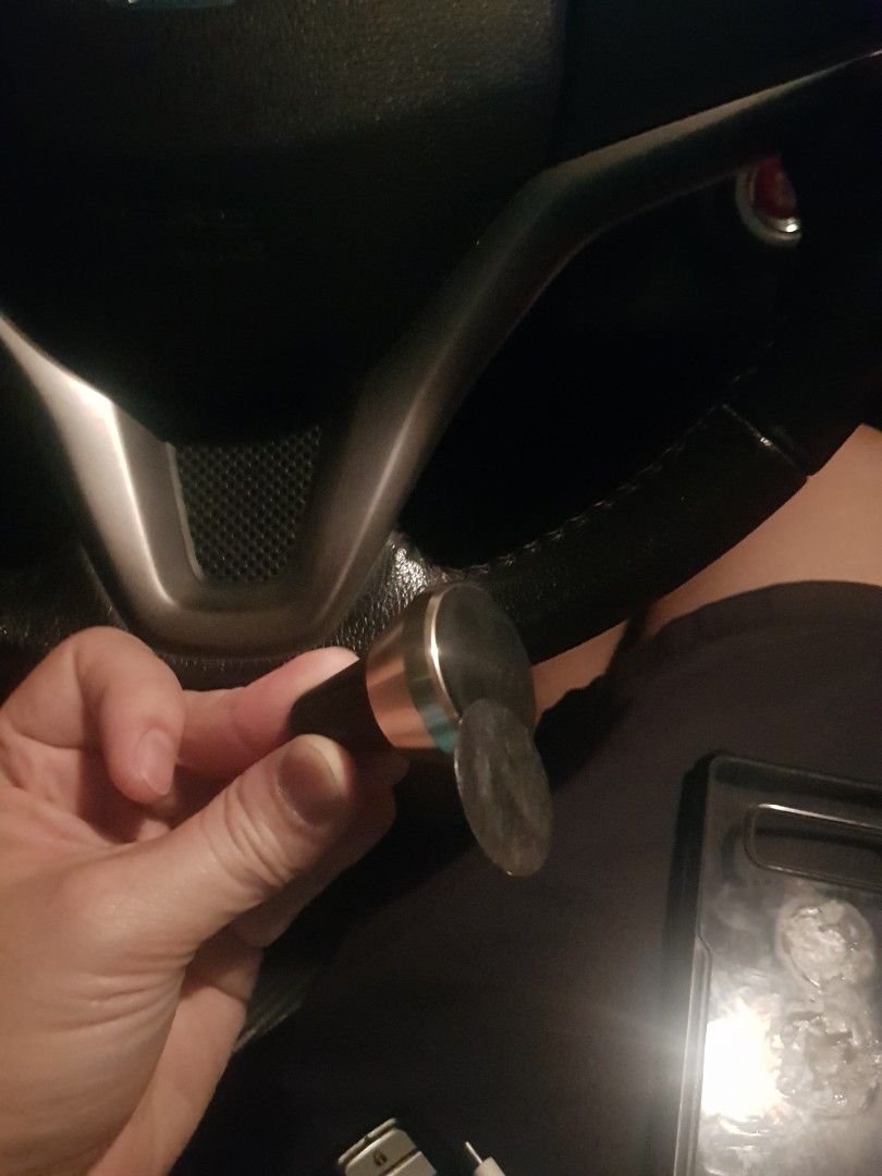 Magnetic Car Phone Mount Air Vent Holder (Category: Mounts & Holders) located in Manila. Submitted by anthonylee23810 (Listing ID 1466450802, Image 1). Description: - Secure magnetic car phone mount for safe hands-free navigation - Easily clips directly onto vehicle air vents - Compact design with a sturdy grip to keep your smartphone secure - Includes circular metal mounting plate/disc - 100% brand new and ready to ship.