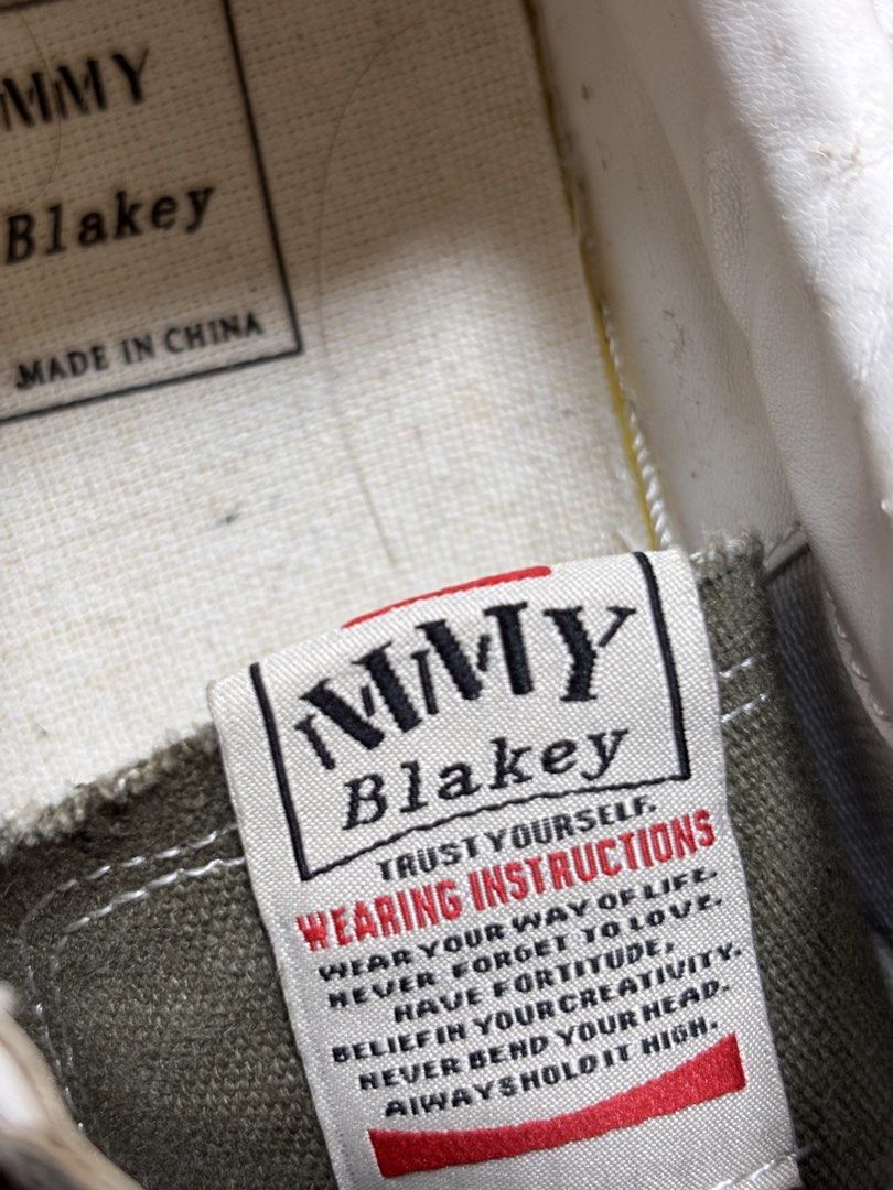 Maison MIHARA YASUHIRO Blakey Sneakers (Category: Sneakers) located in Manila. Submitted by earlylifecrisis3 (Listing ID 1466432183, Image 2). Description: Size 43 Condition 8/10 Measure it by inch Insole: 11 Outsole: 12.5 Heels: 2 •Refund / Returns not allowed allowed •Please do check the dimensions size on labels sometimes are not accurate on the sizing •Ask me before purchasing.