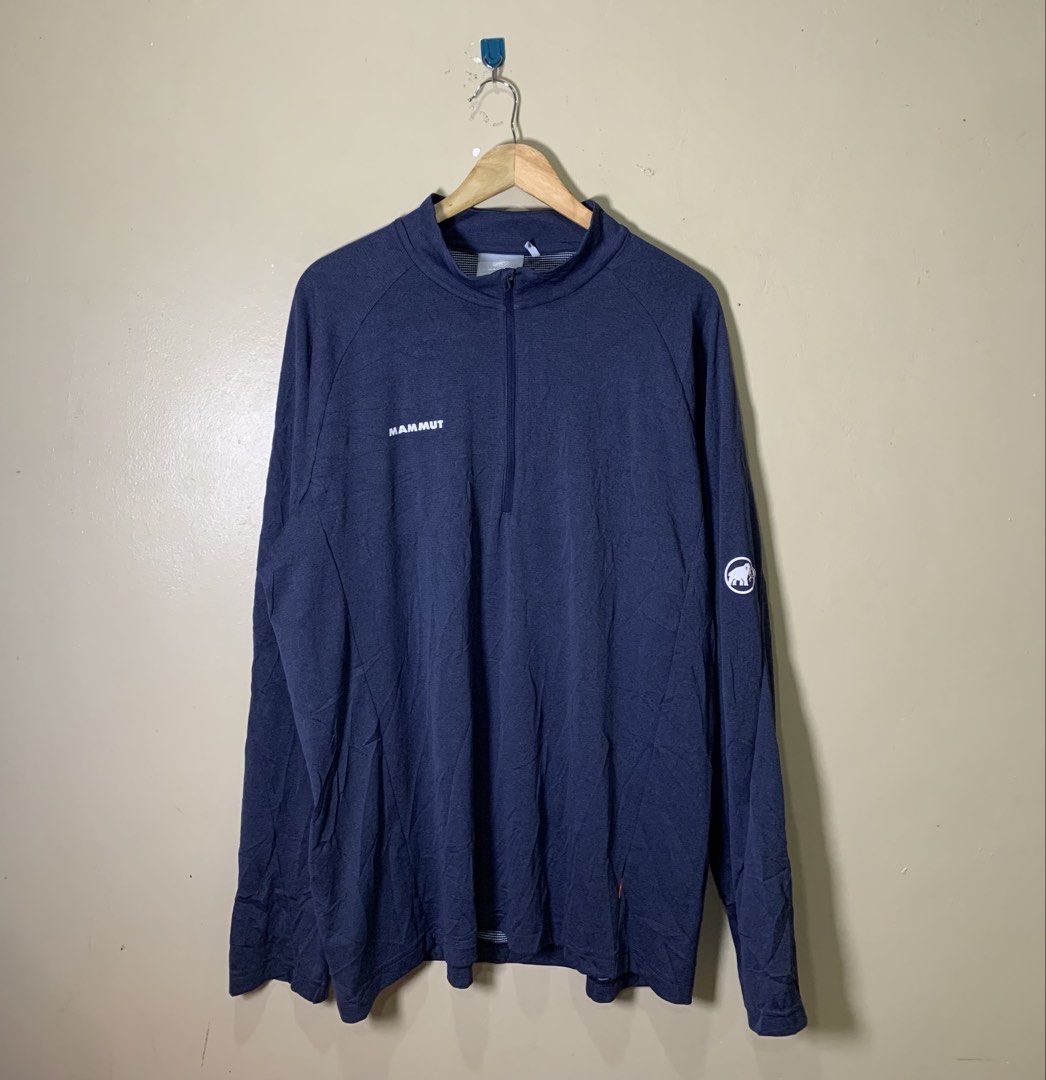 MAMMUT Men’s Aegility Half Zip Longsleeve (Category: Coats, Jackets and Outerwear) located in Molave. Submitted by mysticbird_38213e (Listing ID 1466488629, Image 1). Description: Good as new No issue Ganda po nito Pang OUTDOOR niyo po Mahal po ng Original price nito.