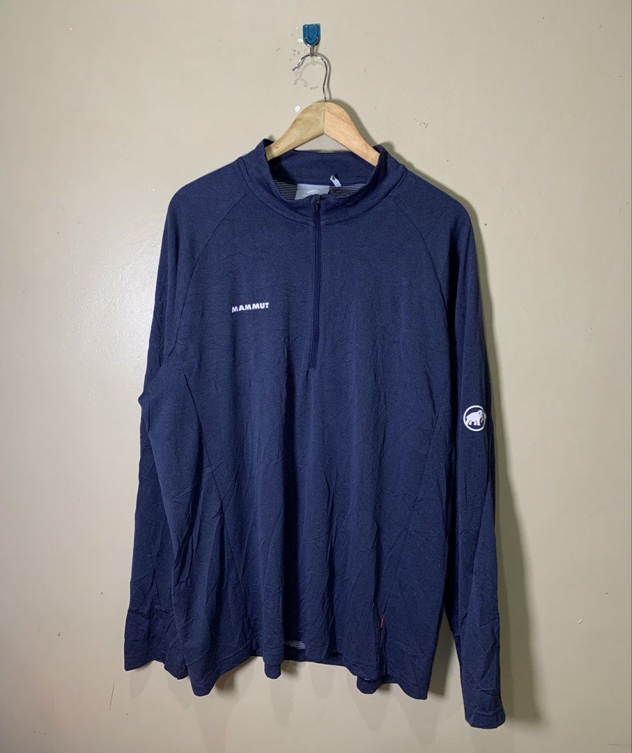 MAMMUT Men’s Aegility Half Zip Longsleeve (Category: Coats, Jackets and Outerwear) located in Molave. Submitted by mysticbird_38213e (Listing ID 1466488629, Image 2). Description: Good as new No issue Ganda po nito Pang OUTDOOR niyo po Mahal po ng Original price nito.