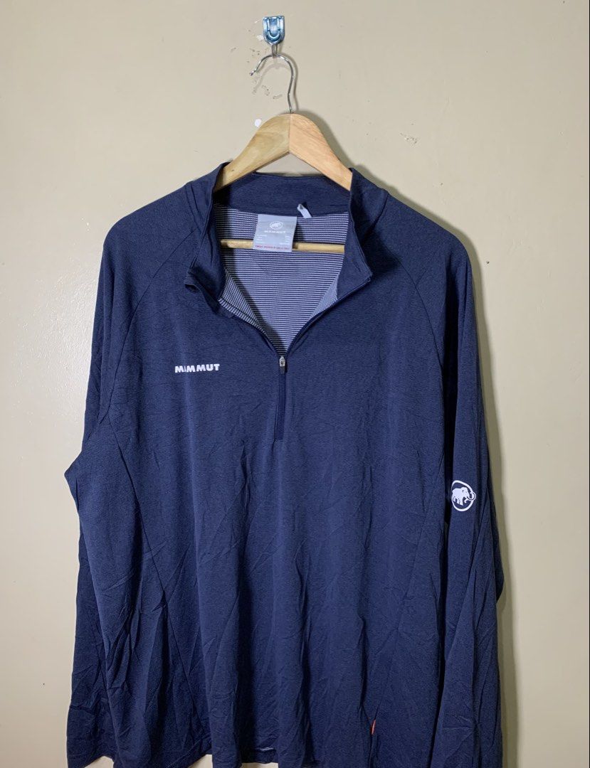 MAMMUT Men’s Aegility Half Zip Longsleeve (Category: Coats, Jackets and Outerwear) located in Molave. Submitted by mysticbird_38213e (Listing ID 1466488629, Image 3). Description: Good as new No issue Ganda po nito Pang OUTDOOR niyo po Mahal po ng Original price nito.