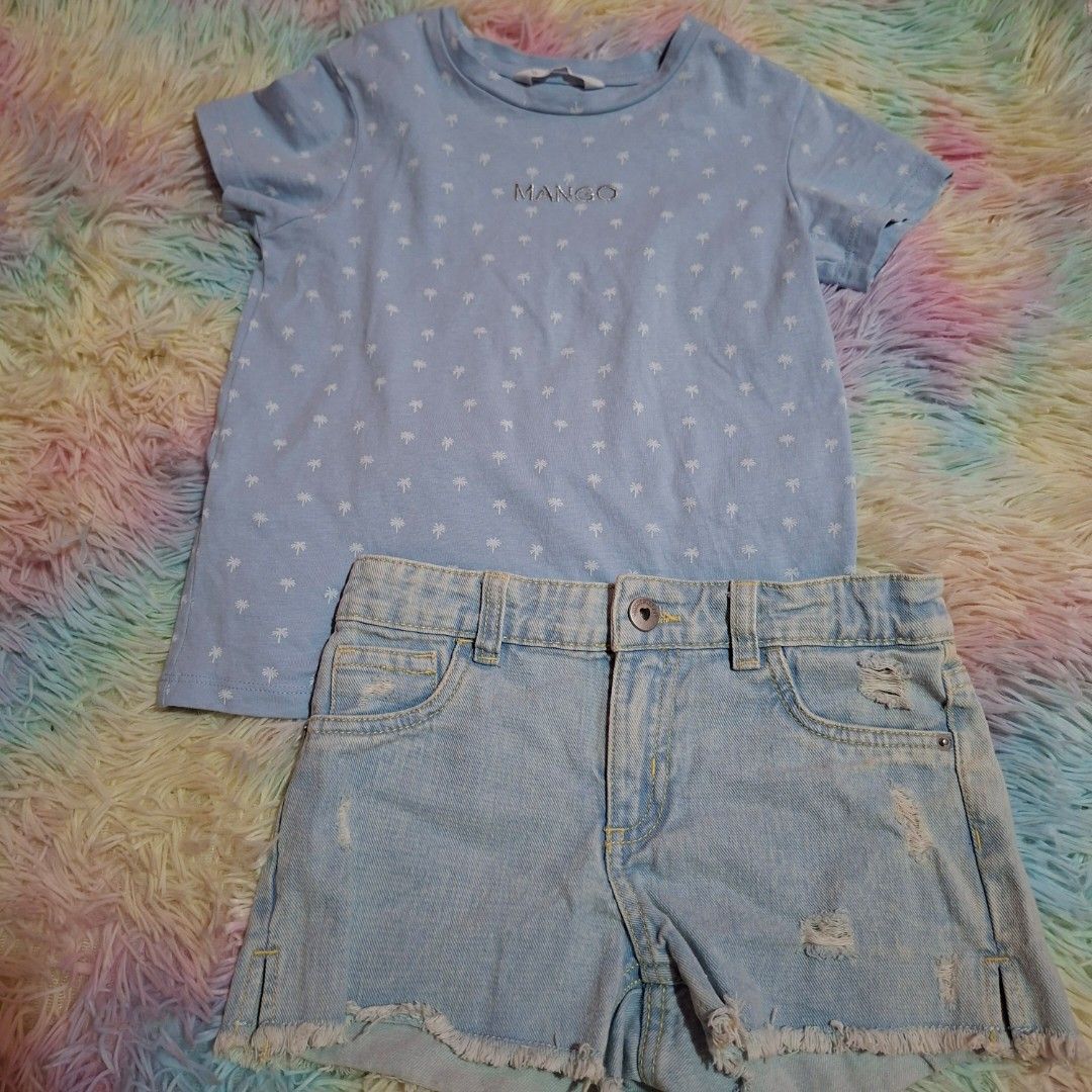 Mango top and terranova shorts set (Category: Babies & Kids Fashion) located in Las Pinas. Submitted by assortedkidzstuffs (Listing ID 1466491511, Image 1). Description: l a s t p r i c e na po. selling low mango top (7-8y) terranova shorts ,(8y).