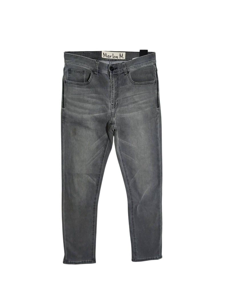 Marc Ecko Slim Fit Jeans size 30 (Category: Jeans) located in Manila. Submitted by marlonmuncada_picker05 (Listing ID 1466560822, Image 1). Description: 📍MARC ECKO SLIM FIT SIZE 30 ✅450 + SF ✅LENGTH 39 " ✅HEM 6.5" ✅NO MAJOR ISSUE ✅PIC MAY VARY DUE TO CAMERA LIGHTS ✅9 /10 COLOR RATE ✅9 /10 CONDITION ❌NO COD / COP VIA LBC ❌ ✅MOD : J&T / LALAMOVE ✅MOP: GCASH ✅LOC : NORTH CALOOCAN.