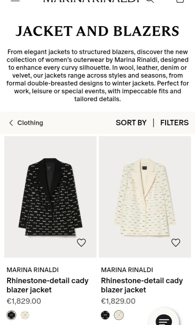 Marina rinaldi bnew blazer size M srp £700 (Category: Coats, Jackets and Outerwear) located in La Trinidad. Submitted by designeritems2000 (Listing ID 1466468948, Image 3). Description: .
