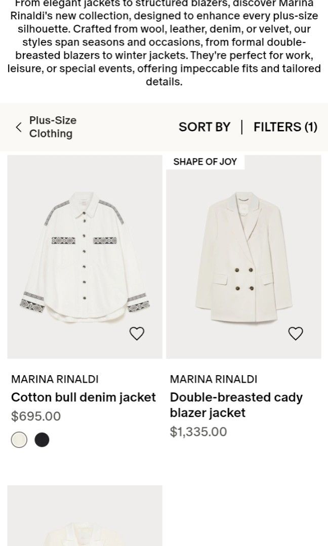 Marina rinaldi jacket size M to L (Category: Coats, Jackets and Outerwear) located in La Trinidad. Submitted by designeritems2000 (Listing ID 1466473870, Image 1). Description: .