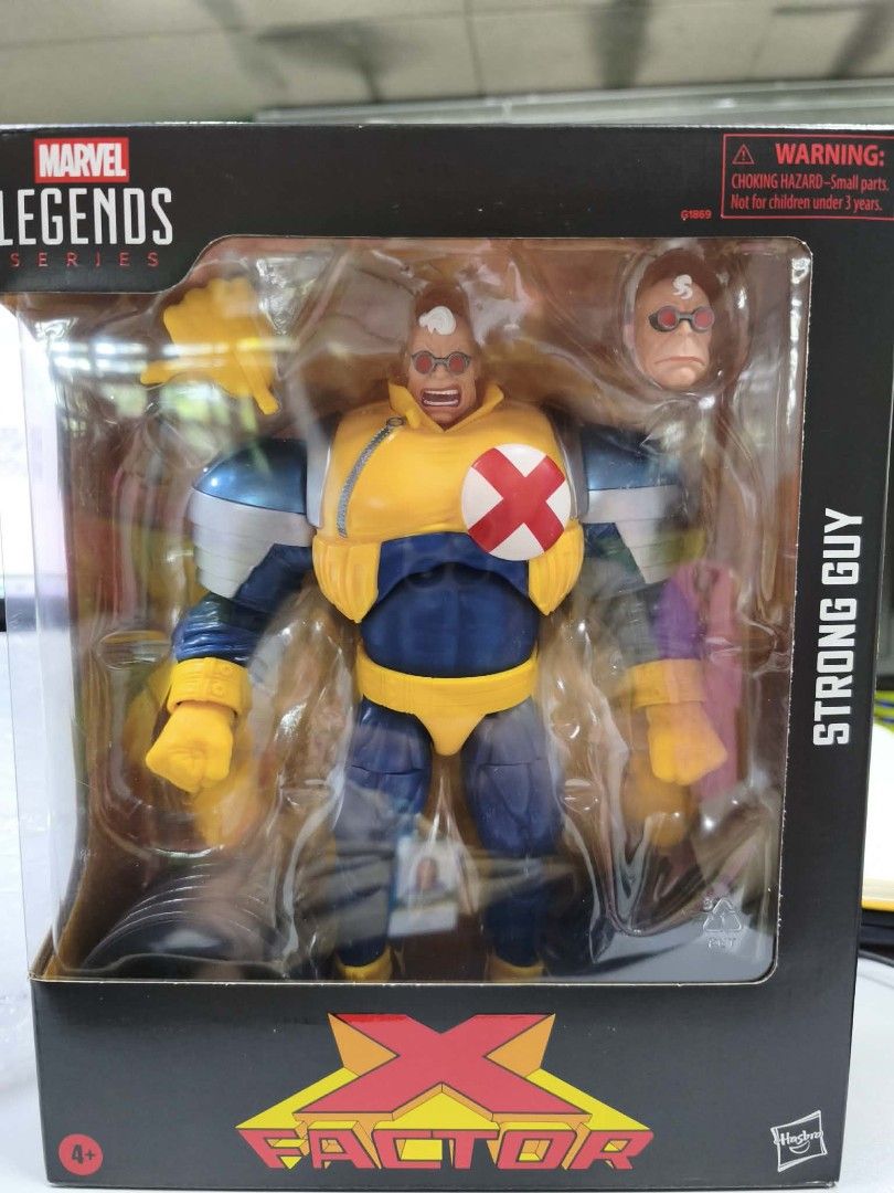 Marvel Legends Strong Guy (Category: Action & Battle Toys) located in San Pablo. Submitted by thebeehivecollectibles (Listing ID 1466460034, Image 1). Description: Marvel Legends Guido X-Factor's Strong Guy Mint in sealed box Item in Quezon City Shipping at buyer's expense and booking Cross-posted.