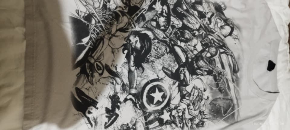 MARVEL MAD ENGINE SKETCH (Category: Activewear) located in San Juan City. Submitted by vjciervo2027312 (Listing ID 1466497713, Image 1). Description: MARVEL MAD ENGINE SKETCH.
