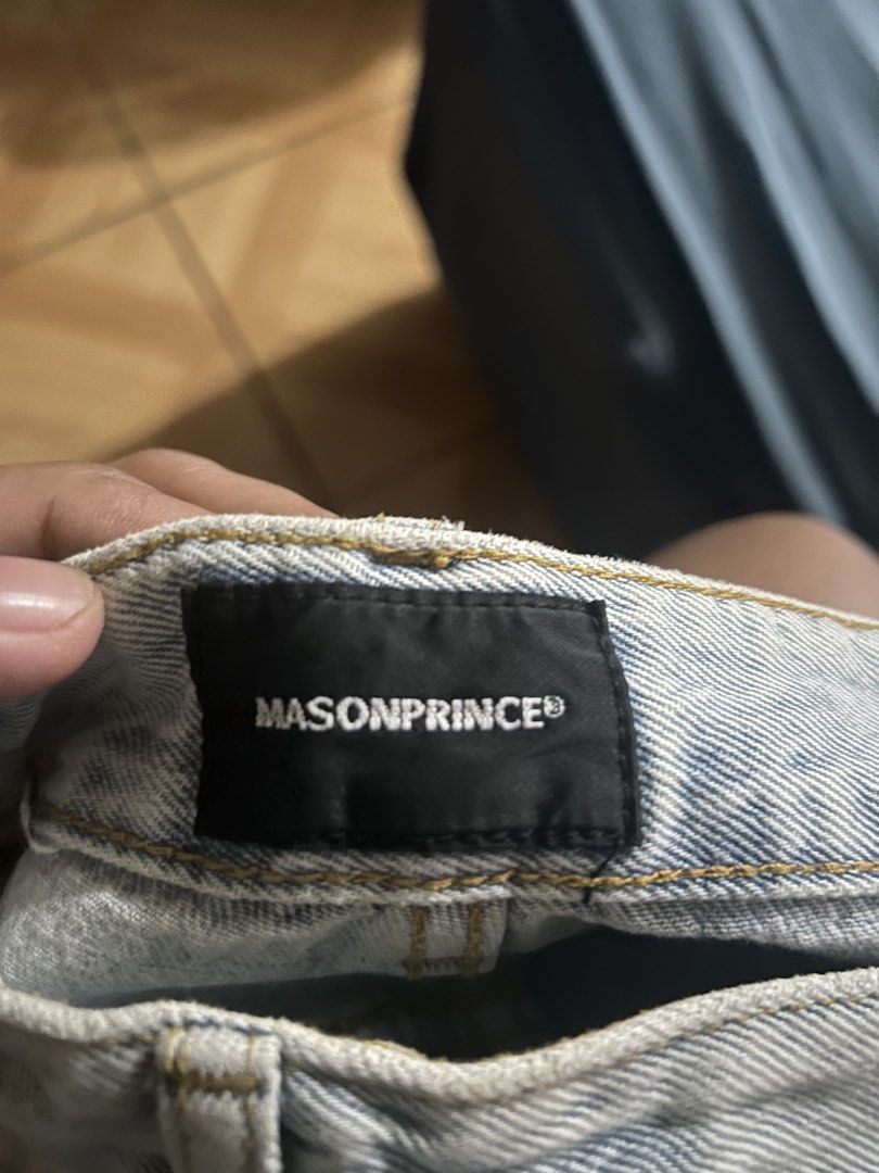 Masonprice Jeans (Category: Jeans) located in Manila. Submitted by zerowasteco. (Listing ID 1466443040, Image 3). Description: -As new condition -Dimes:Length 44 Waistline 28 -No issue Dm for more info!.