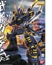 Master Grade (MG) 1/100 Musha Gundam Mk-II (Category: Gundam & Model Kits) located in Cavite. Submitted by debbieafrica (Listing ID 1466436882, Image 2). Description: - Item: Bandai Musha Gundam Mk-II Model Kit - Condition: Brand new, unopened box with untouched runners inside - Packaging: Still wrapped in original store bubble wrap - Design: Heavy samurai armor in dark blue and gold with iconic horned helmet and dual swords - Ideal for: Gunpla c