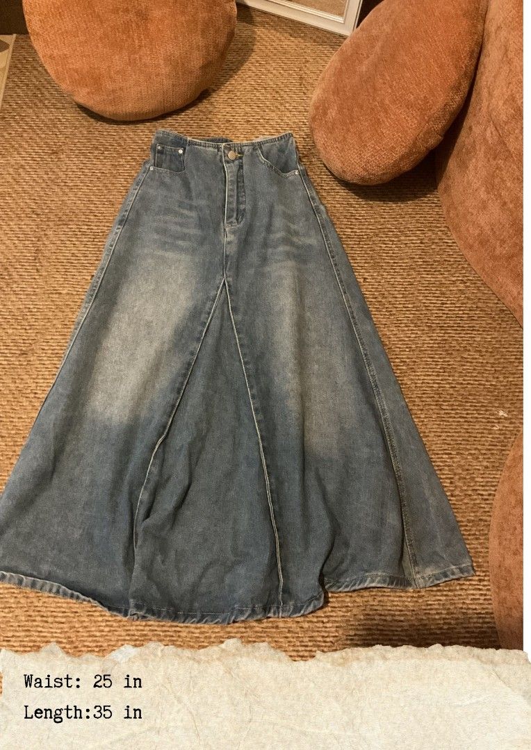Maxi Long Denim Skirts Part 2 (Category: Skirts) located in Tuguegarao City. Submitted by rewear_files (Listing ID 1466461974, Image 2). Description: PRICES Slide 1-129 Slide 2- 199 Slide 3- 129 Slide 4- 199 Slide 5- 199 Slide 6- 199 Slide 7- 199 Slide 8- 149 Slide 9- 129 Slide 10- 199.