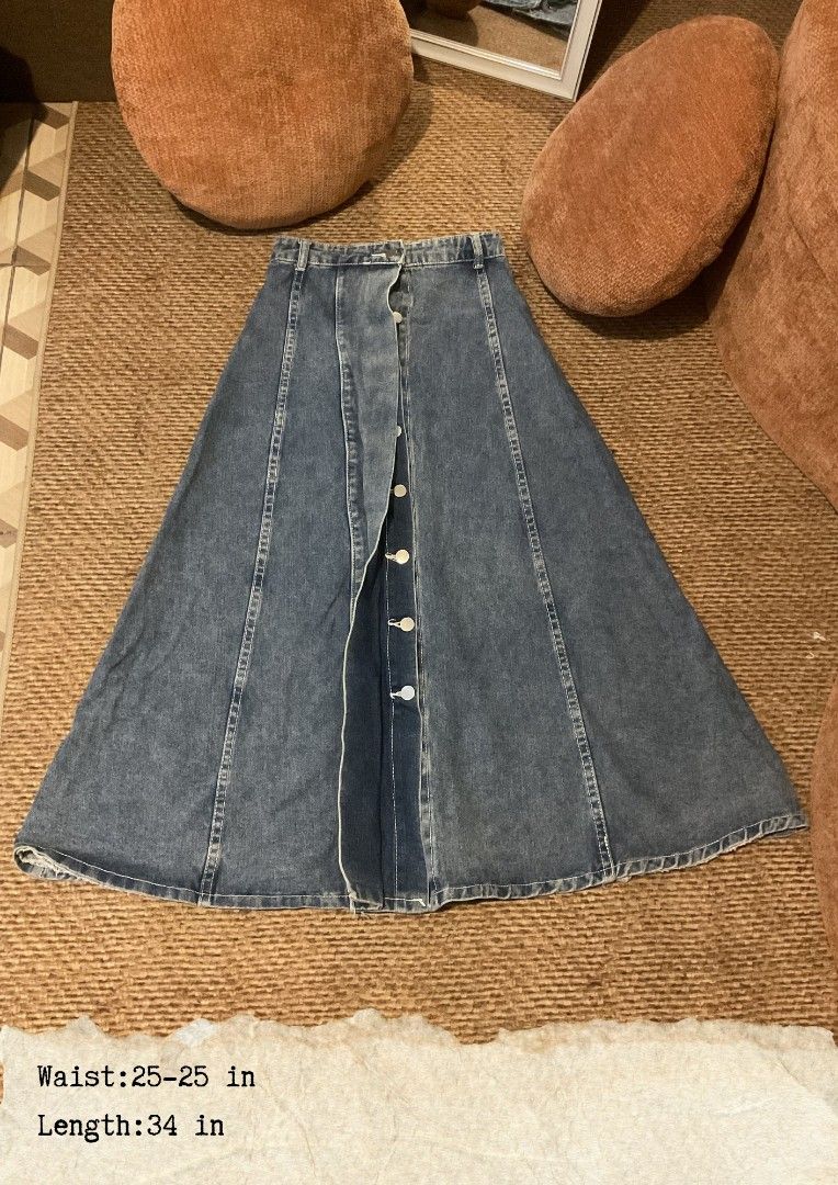 Maxi Long Denim Skirts PART 1 (Category: Skirts) located in Tuguegarao City. Submitted by rewear_files (Listing ID 1466455030, Image 3). Description: PRICES Slide 1-199 Slide 2-129 Slide 3-199 Slide 4-129 Slide 5-129 Slide 6-249 Slide 7-129 Slide 8-59 Slide 9- 99 (has issue with the zipper) Slide 10-149.