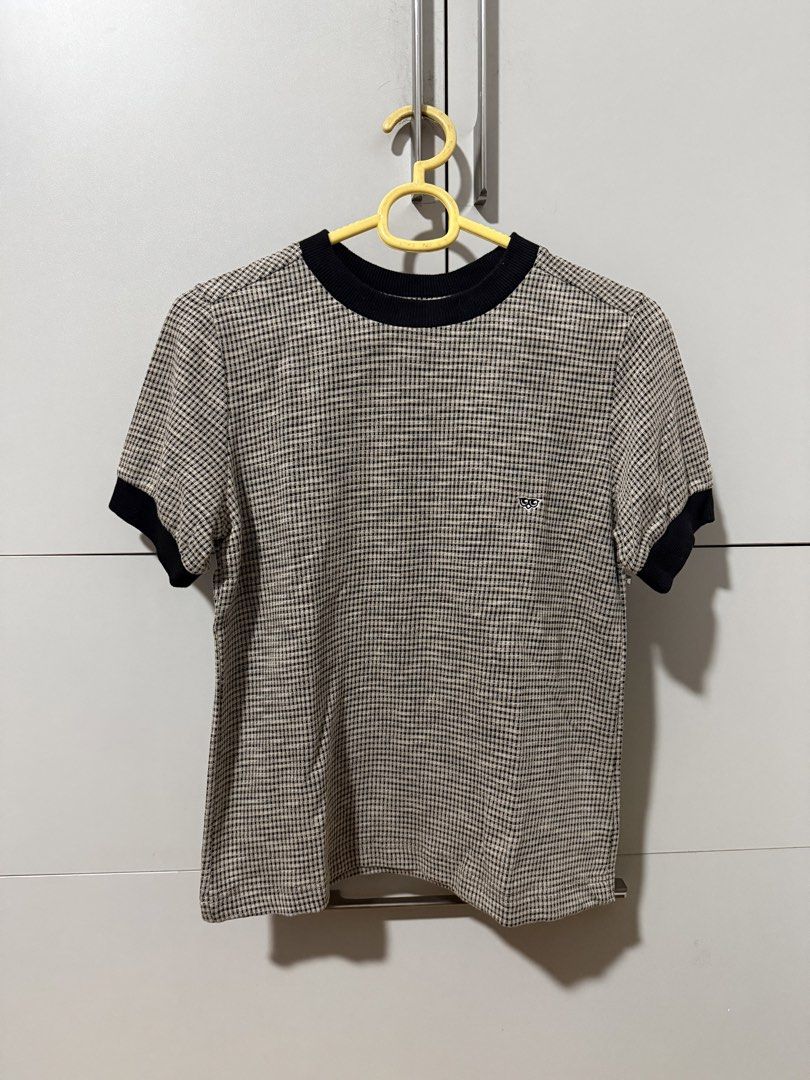 MEMO Ultimate Basics Checkered Ringer T-Shirt XS (Category: Shirts) located in Manila. Submitted by mpt99876 (Listing ID 1466523365, Image 1). Description: .
