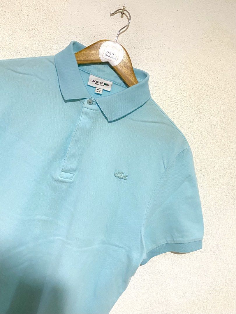Men’s Lacoste Polo Shirt (Category: Tshirts & Polo Shirts ) located in Goa. Submitted by dandd_thrift_goods (Listing ID 1466518854, Image 2). Description: ▪️ SIZE ON TAG: XL ▪️DIMES: Length 28.5| Width 21 ▪️COLOR RATE: 10/10 ▪️CONDITION: 9/10 ▪️ISSUE: Distress .