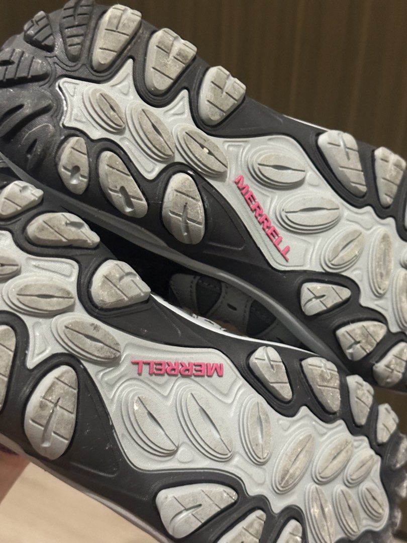 Merrell Gore-Tex Hiking Shoes (Category: Sneakers) located in Mandaluyong City. Submitted by lexterrr (Listing ID 1466494034, Image 3). Description: Accentor 3 Sport Gore-Tex - Monument/Fuchsia Womens Hiking Shoes Size 37.5 EU USA 7 UK 4.5 CM 24 Original price: P6,995 Selling for P5k Price negotiable Used only twice and not even during hiking, so they’re still in great condition .