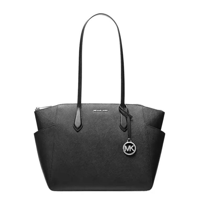 Michael Kors Marilyn Medium Saffiano Leather Tote Bag (Category: Tote Bags) located in Cainta. Submitted by prelovedbymarj (Listing ID 1455044510, Image 1). Description: Bought in US Authentic Michael Kors.