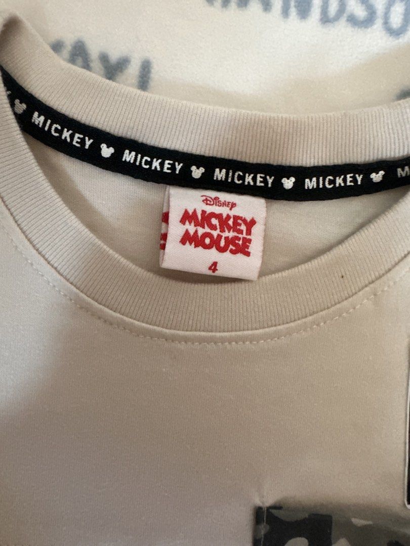 Mickey Mouse Boys Tshirt /4Y (Category: Babies & Kids Fashion) located in Gainza. Submitted by dksaur (Listing ID 1466416959, Image 3). Description: Mickey Mouse Boys Tshirt size 3-4Y Brandnew, without tag never used.