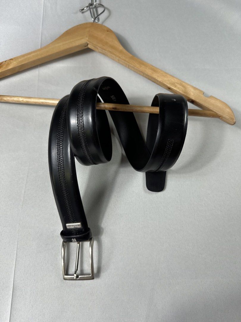 Miguel Bellido Black Leather Belt (Category: Belts) located in Cabanglasan. Submitted by thefashiongarage.co (Listing ID 1466364366, Image 1). Description: Title - Miguel Bellido Model/Name - Size on Tag - 36 Conditiion - Excellent Condition with minimal scractches Dimension (WxLxH) - Category- Formal/Casual Fitting - Made in - Spain Material - Leather Color - Black Design - Simple Buckle Year - Inclusion - None Note - All sales are final, Please