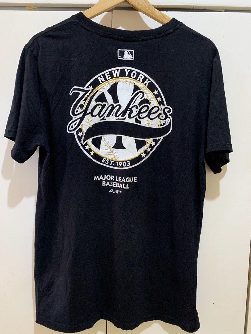 MLB Yankees (Category: Tshirts & Polo Shirts ) located in Calamba. Submitted by wear_haus (Listing ID 1466357734, Image 2). Description: 21x30 📍Cabuyao Laguna Dm for more details.