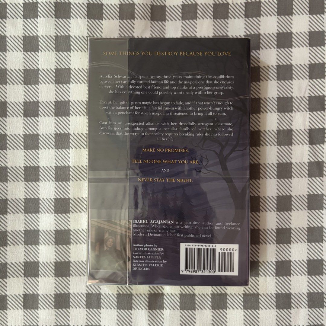 Modern Divination (Category: Storybooks) located in Bulacan. Submitted by loislib (Listing ID 1448943686, Image 3). Description: modern divination isabel agajanian indie pub paperback fantasy romance ₱1,250 mop: gcash loc: baliuag, bulacan.